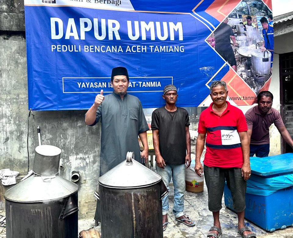 dapur umum banjir aceh tamiang